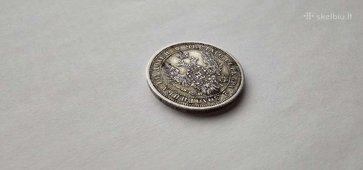 1854 poltina - nuotraukos Nr. 4