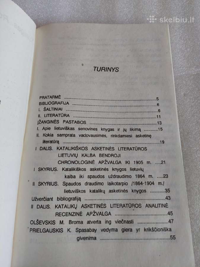 Katalikiška asketinė literatūra liet. kalba iki 19 - nuotraukos Nr. 3