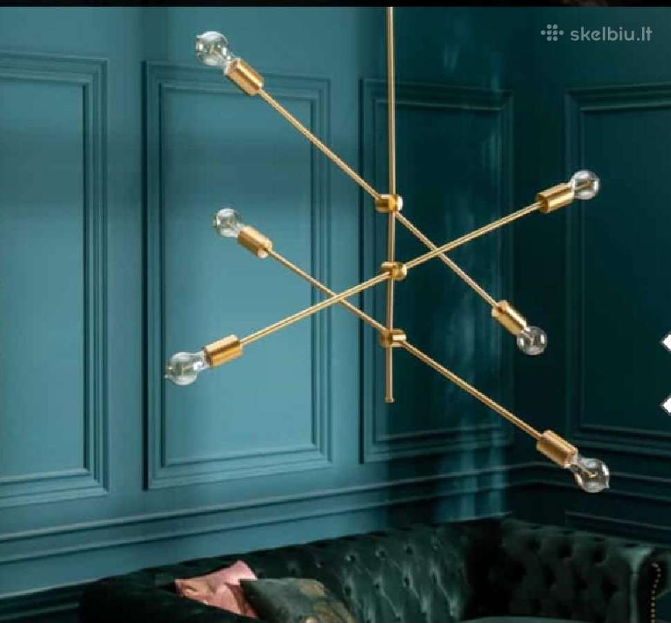Modernus elegantiškas pakabinamas šviestuvas - nuotraukos Nr. 2