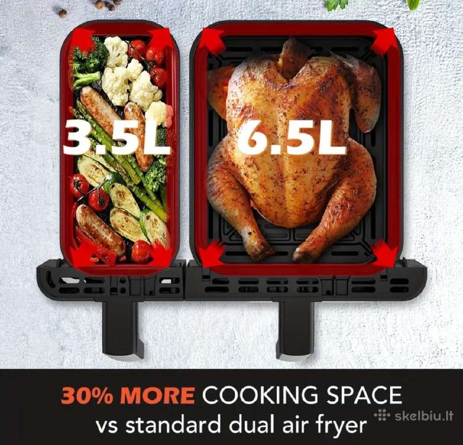 Karšto oro gruzdintuvė Kehot 10 litrų (3,5/6,5) - nuotraukos Nr. 4