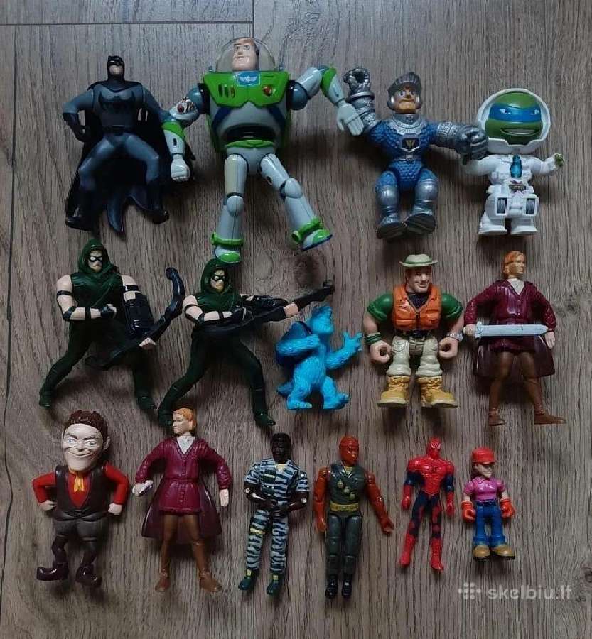 Įvairios figurėlės