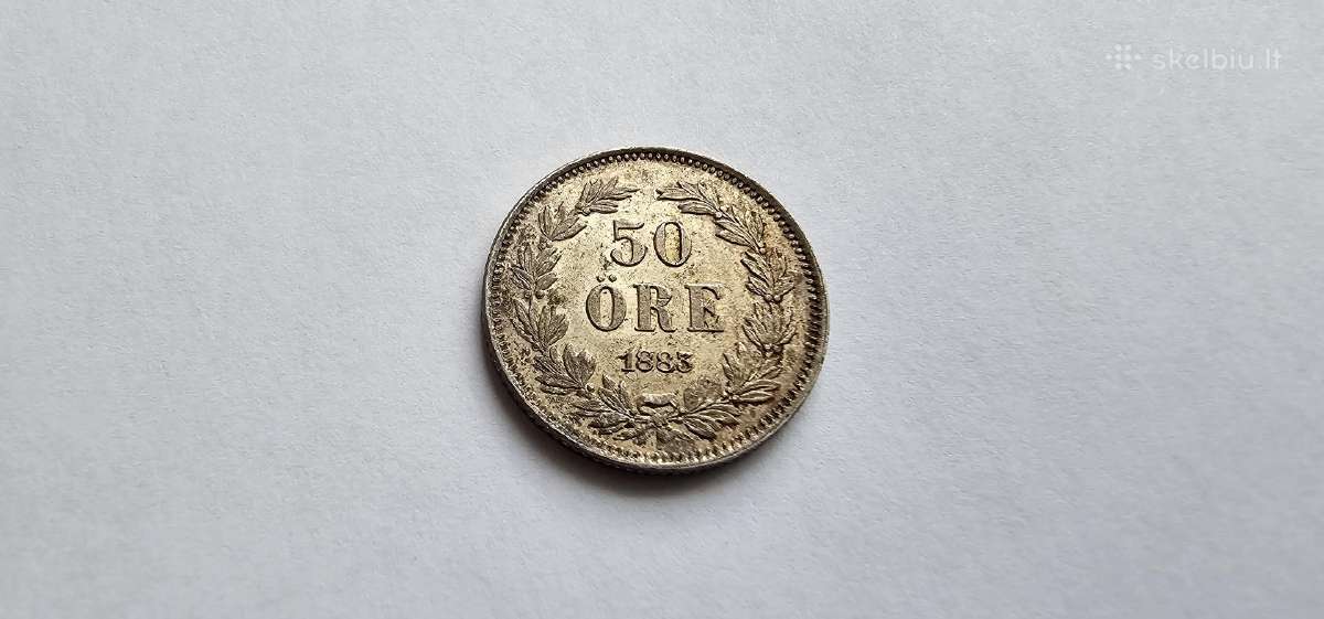 1883 50 ore Unc , reta