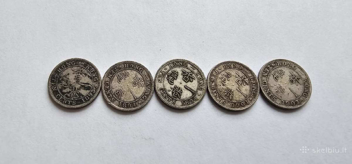 1893-1903 10 centu Hong Kong