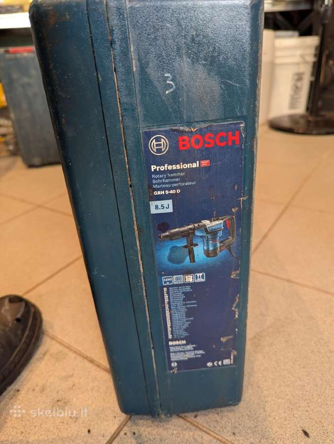 Perforatorius Bosch Gbh5-40d - nuotraukos Nr. 2