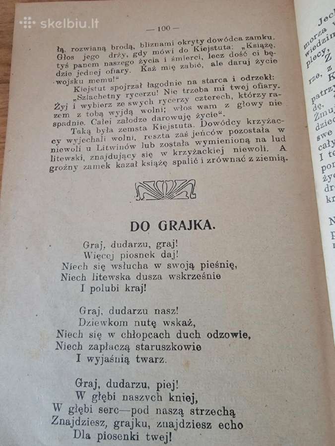 1923 m.knyga lenkų kalba "Nowe czytanki" - nuotraukos Nr. 4