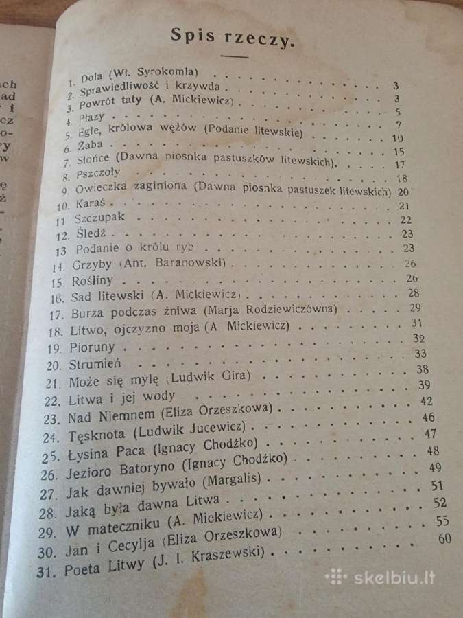 1923 m.knyga lenkų kalba "Nowe czytanki" - nuotraukos Nr. 5