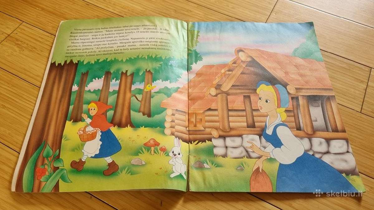Knyga vaikams "Raudonkepuraitė" - nuotraukos Nr. 2