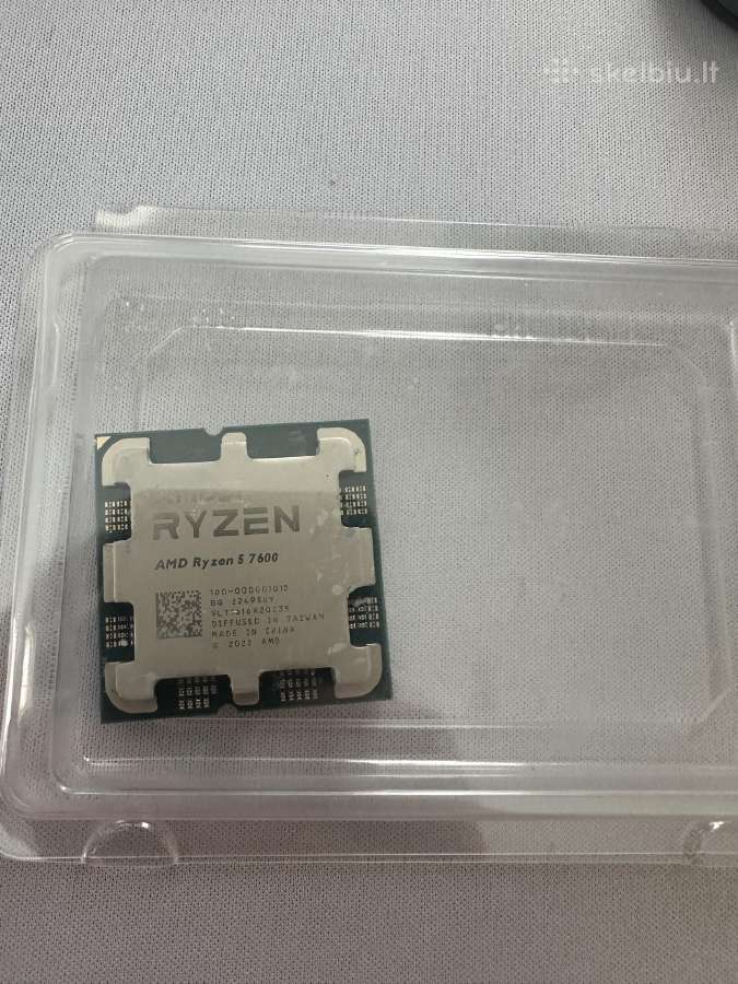 Amd Cpu Desktop Ryzen 5 6c/12t 7600 (5.2ghz Max, 3