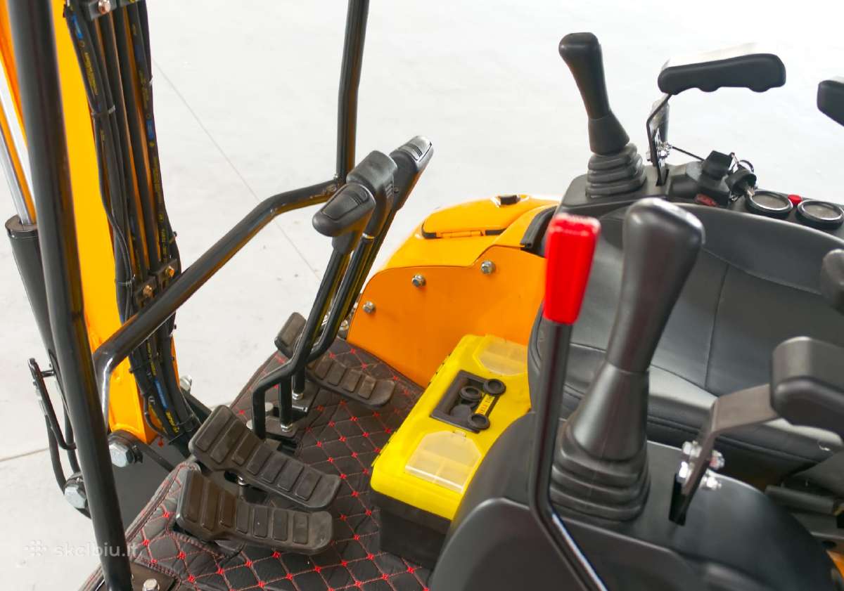 Mini Ekskavatorius Enzo Ht-15 Pro V2 Be kabinos - nuotraukos Nr. 7