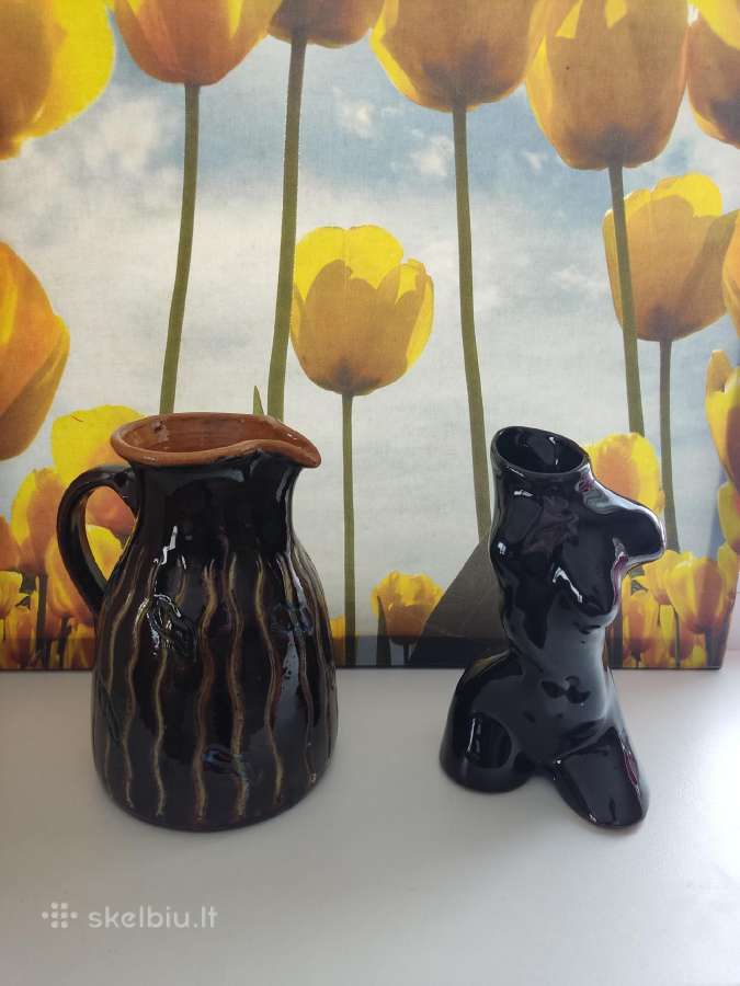 Molinis ąsotis ir vaza