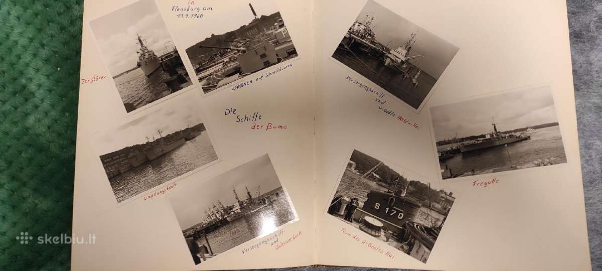 Bundesvero Kriegsmarine albumas - nuotraukos Nr. 8