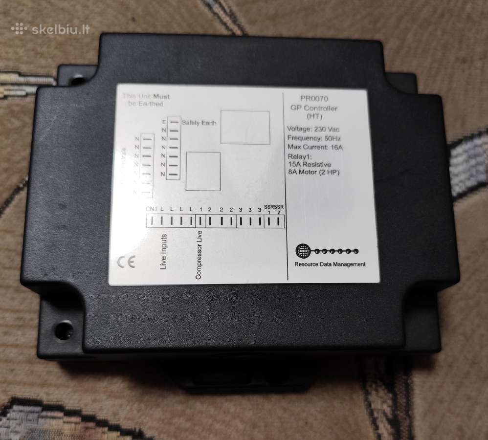 Valdymo skydas Pr0070