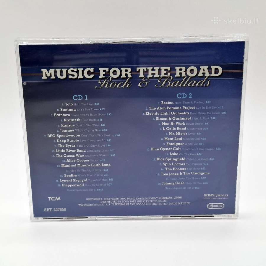 Music For The Road (Rock & Ballads) (2 x CD) - nuotraukos Nr. 2