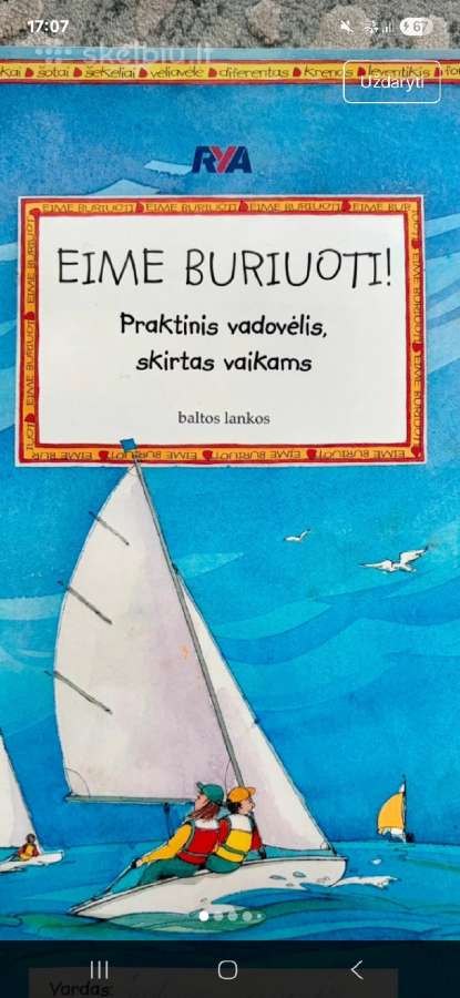 Eima buriuoti. Buriavimo vadovas vaikams
