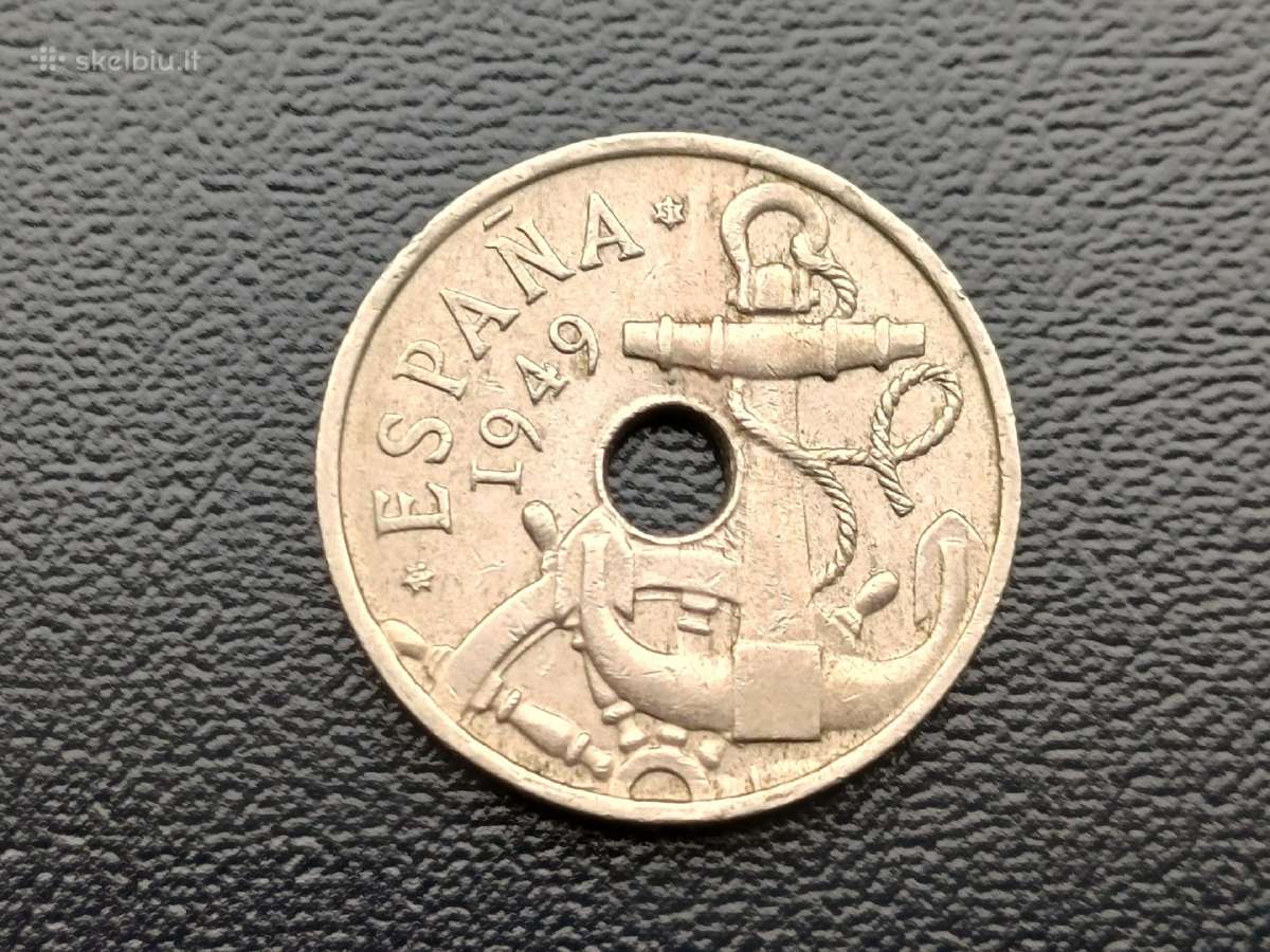 50 centimų 1949m. Ispanija