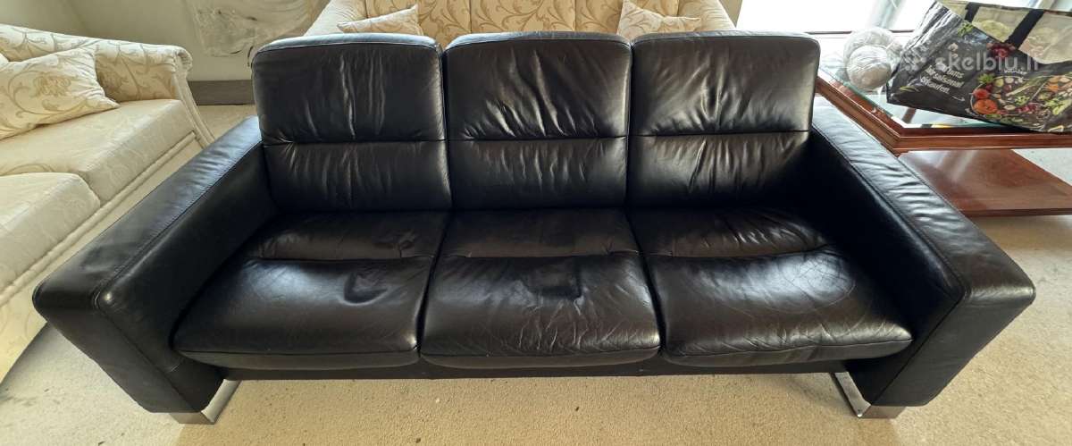 Stressless natūralios odos sofa - nuotraukos Nr. 6