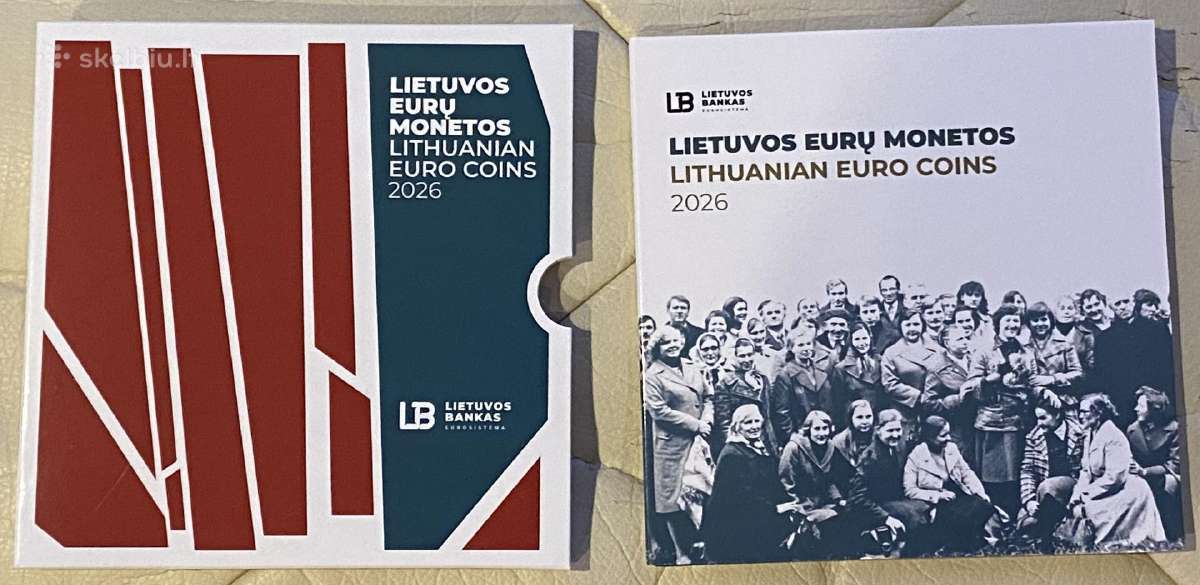 2026 metų laidos apyvartinių monetų rinkinys - nuotraukos Nr. 3