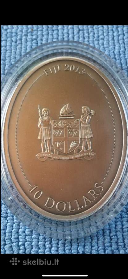 Moneta Fiji 2013m. 10 dollars, sidabras(.999) - nuotraukos Nr. 2