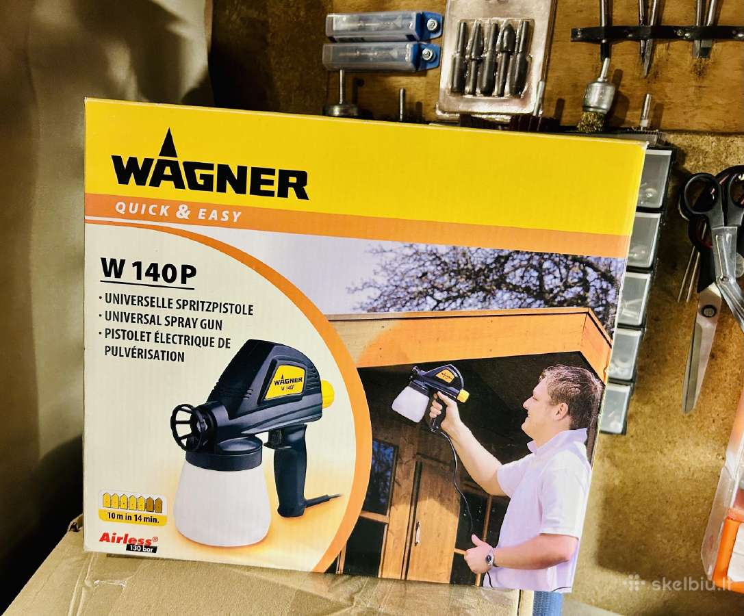 Wagner W140p dazu purkstuvas