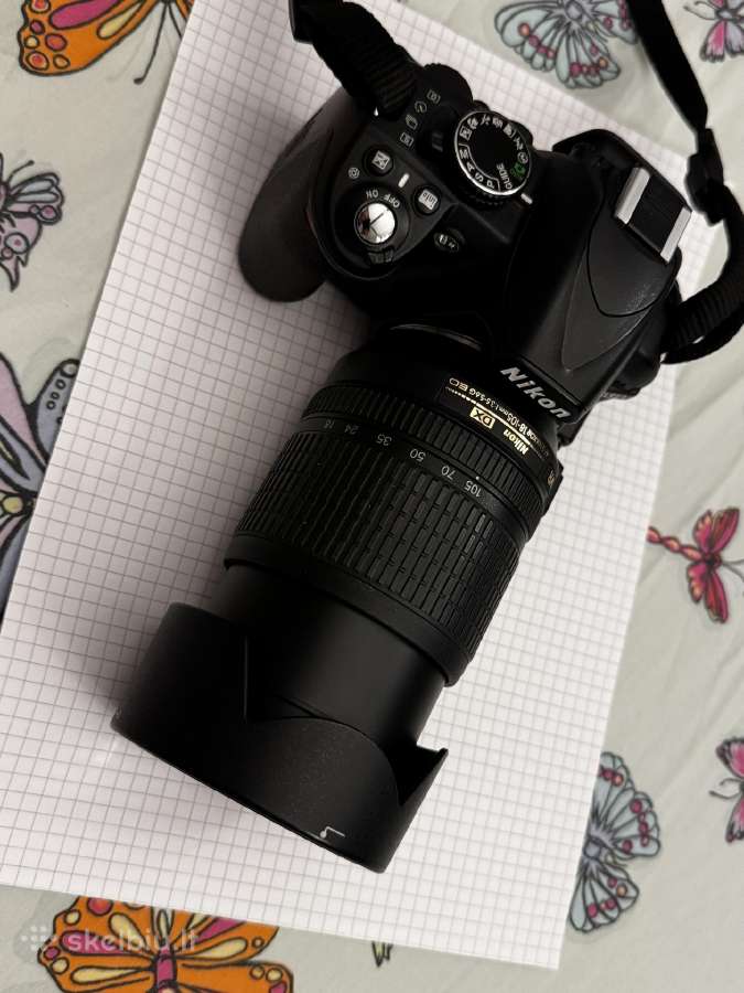 Nikon D3100, fotoaparatas
