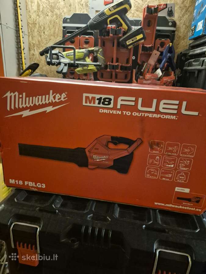 Milwaukee yrankiai nauji ir mažai naudoti - nuotraukos Nr. 16