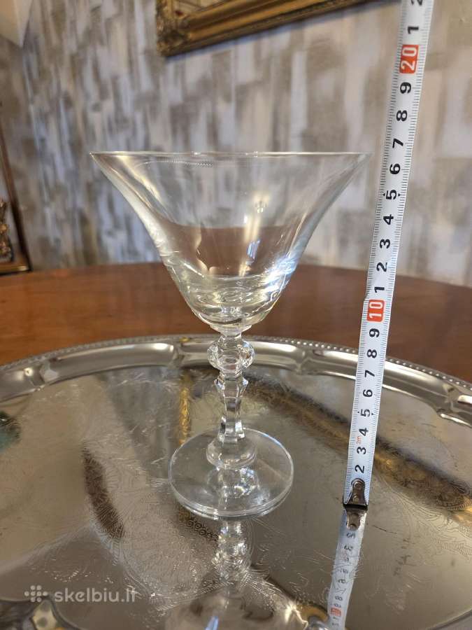 Taurės martiniui, kokteiliams. - nuotraukos Nr. 5