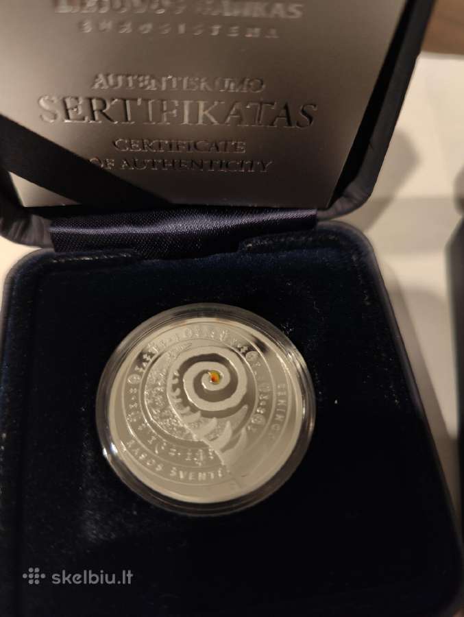 5 Eur - Joninės, 2018 m. Lb sidabras