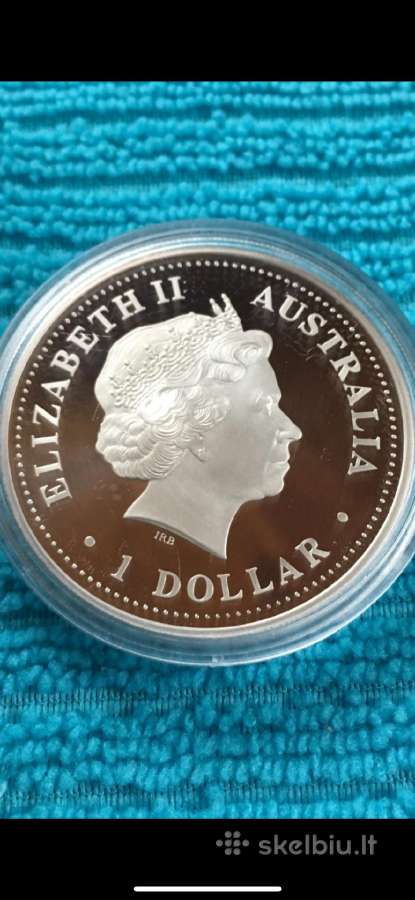 Moneta Australija 2003m. 1 dollar, sidabras(.999) - nuotraukos Nr. 2