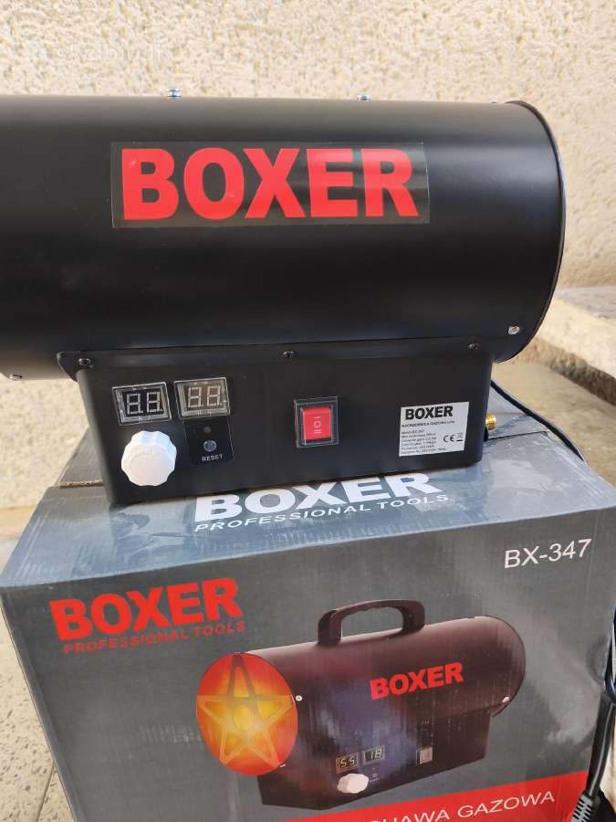 Dujinis šildytuvas boxer 25kw su termostatu! - nuotraukos Nr. 2