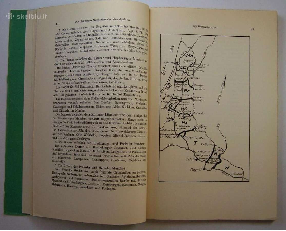 Vokiškos Lietuvių vietovardžių Memel - nuotraukos Nr. 2
