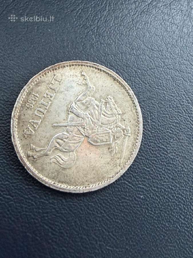 10 Litu Vytautas dvigubas kalimas