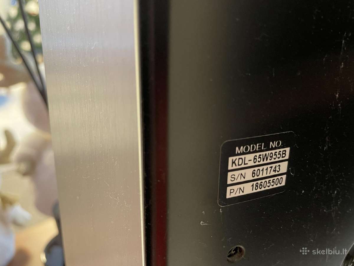 Sony Bravia televizorius - nuotraukos Nr. 7