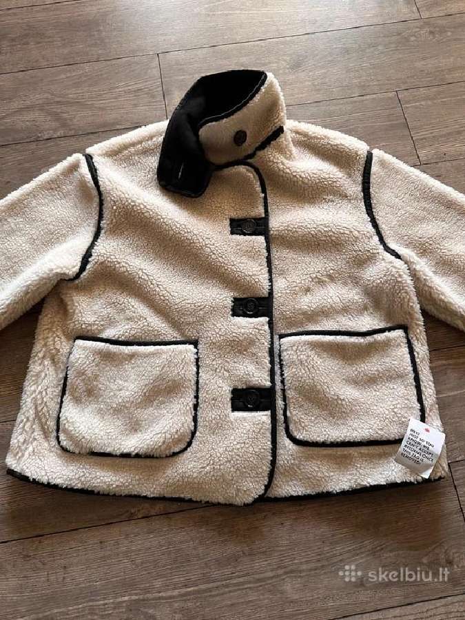 Asos Design teddy paltukas kreminės spalvos - nuotraukos Nr. 2