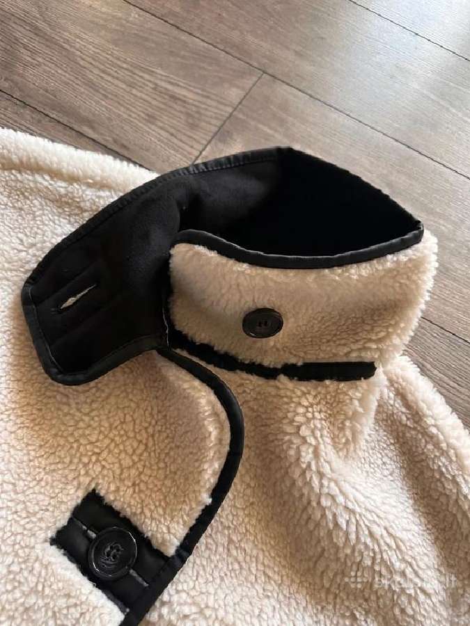 Asos Design teddy paltukas kreminės spalvos - nuotraukos Nr. 3