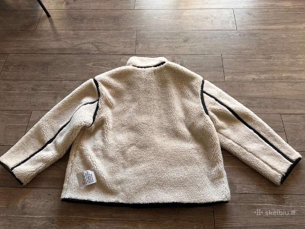 Asos Design teddy paltukas kreminės spalvos - nuotraukos Nr. 5
