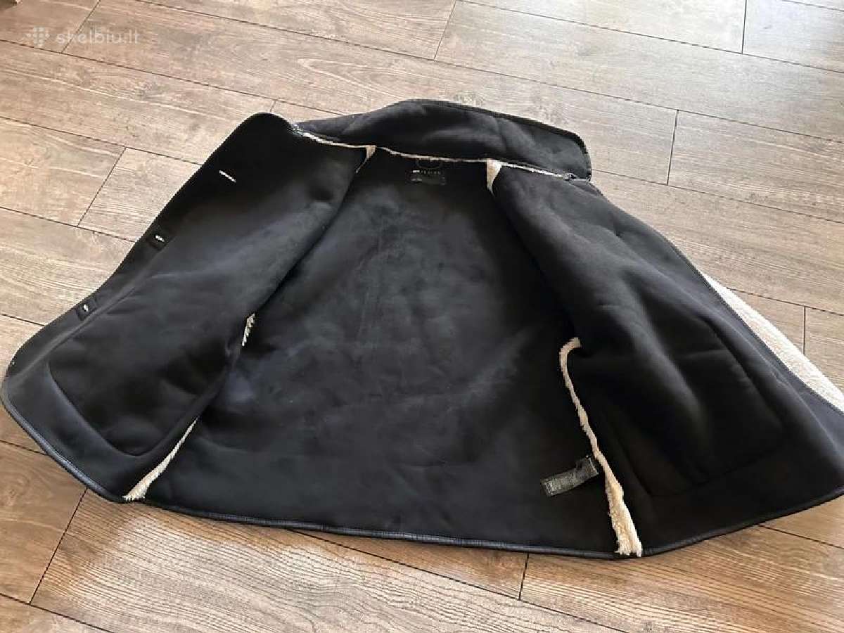 Asos Design teddy paltukas kreminės spalvos - nuotraukos Nr. 6