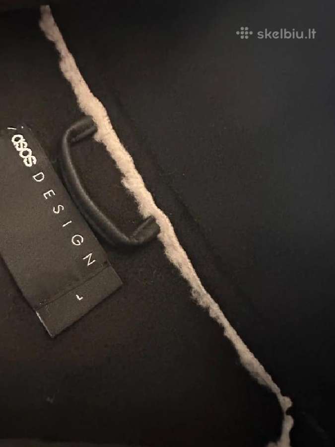 Asos Design teddy paltukas kreminės spalvos - nuotraukos Nr. 7