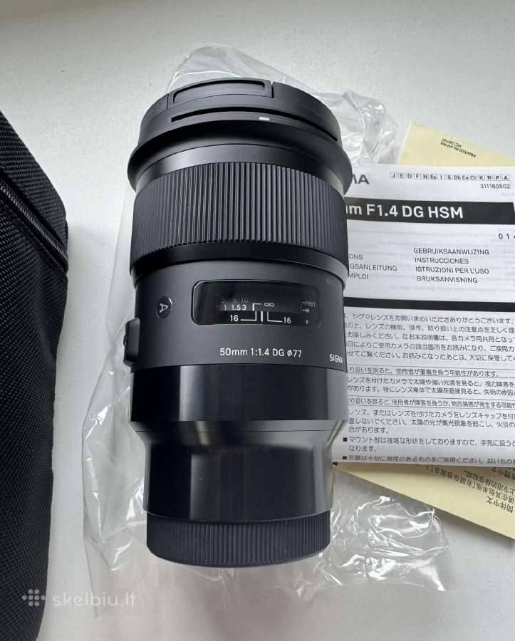 Sigma 50mm F1.4 Dg Sony E - nuotraukos Nr. 2