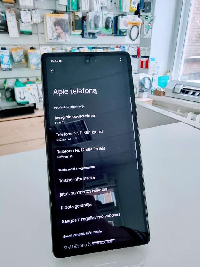 Parduodami telefonai Google Pixel 7, 7a