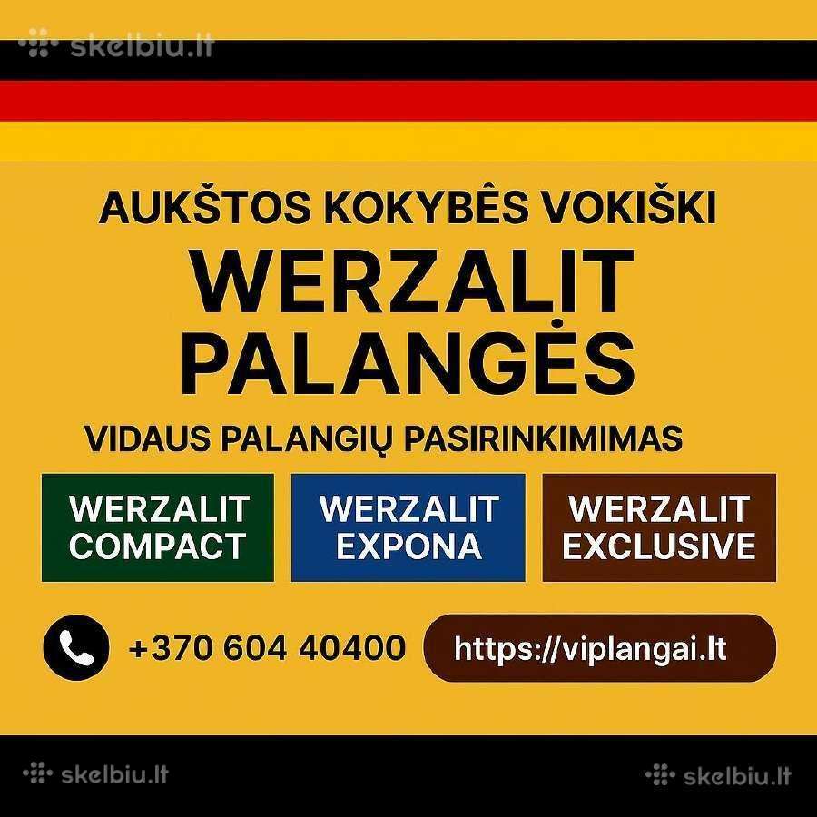 Werzalit Exclusive (Mdp) vidaus palangės - nuotraukos Nr. 2