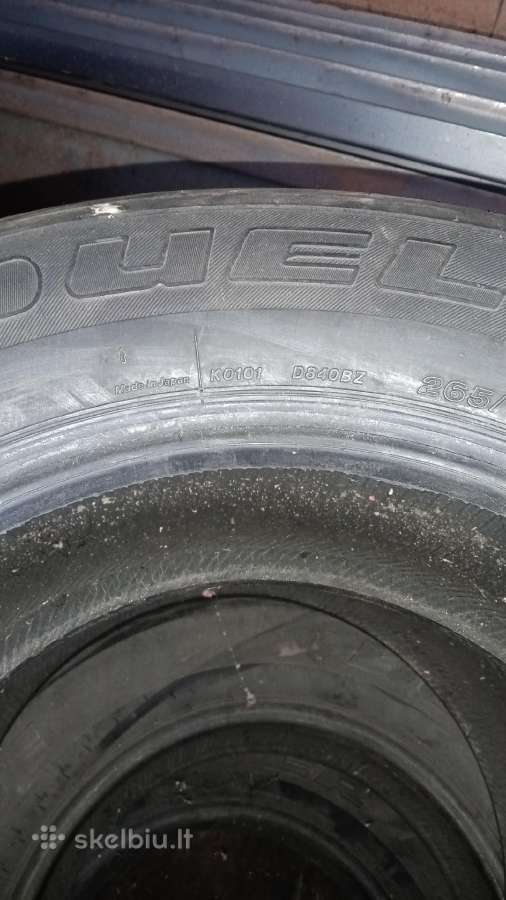 Parduodu padangas 265/65r17 - nuotraukos Nr. 4