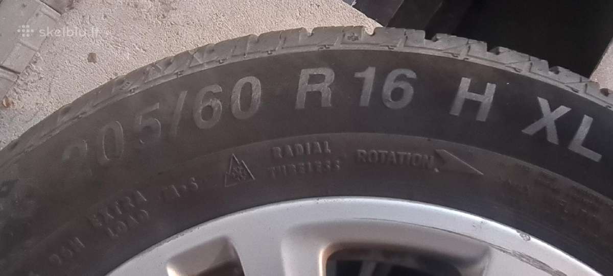 Žieminės padangos su Audi ratlankiais - nuotraukos Nr. 7