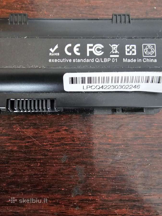 Laptopo hp g62 baterija - nuotraukos Nr. 4