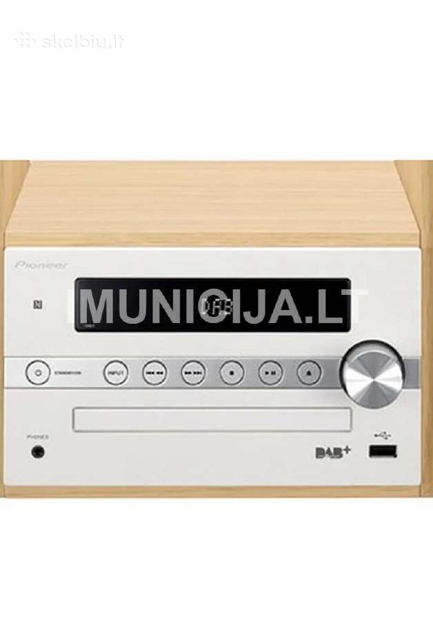 Pioneer X-cm66d muzikinis centras + 3 mėn. garanti