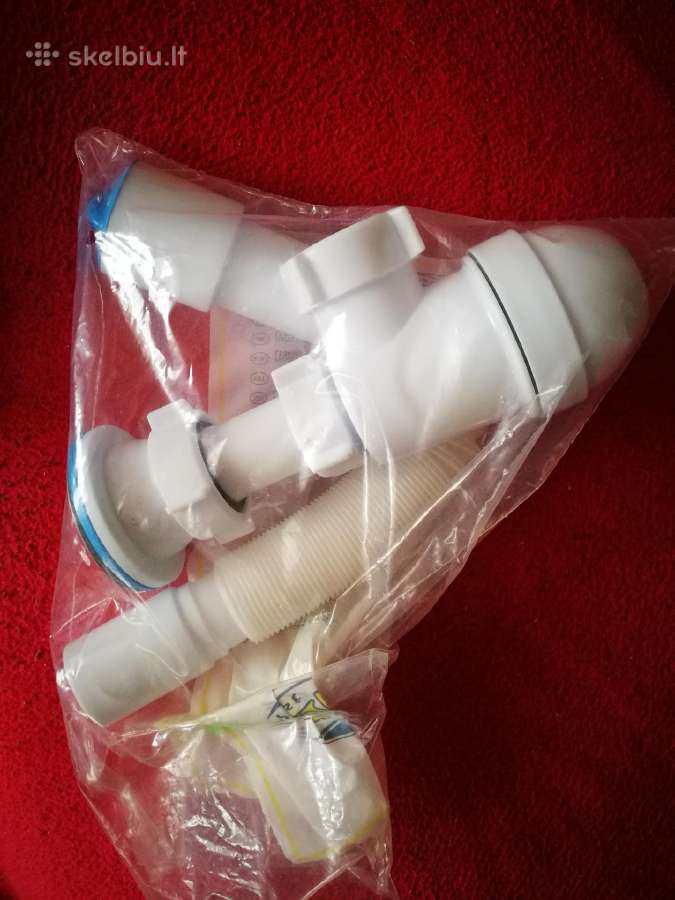 Sifonas Ani 1 1/2x40 su lankscia zarna .Naujas.
