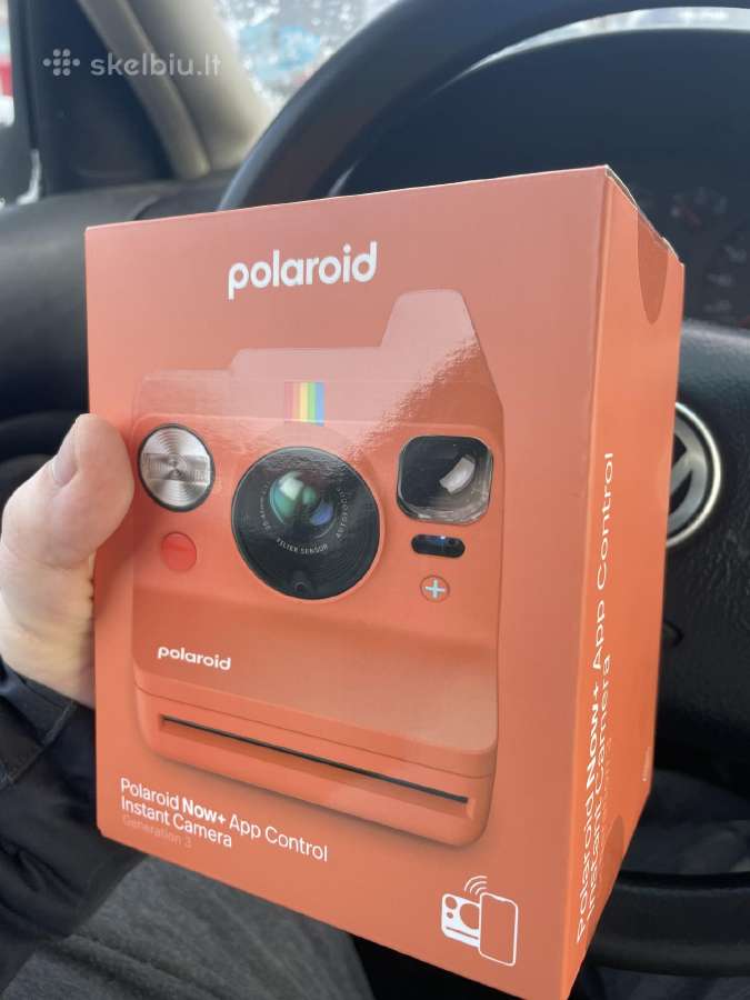 Polaroid now+ gen 3 Naujas neišpakuotas