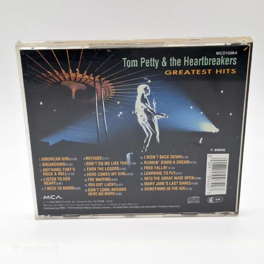 Tom Petty & The Heartbreakers - Greatest Hits (CD) - nuotraukos Nr. 2