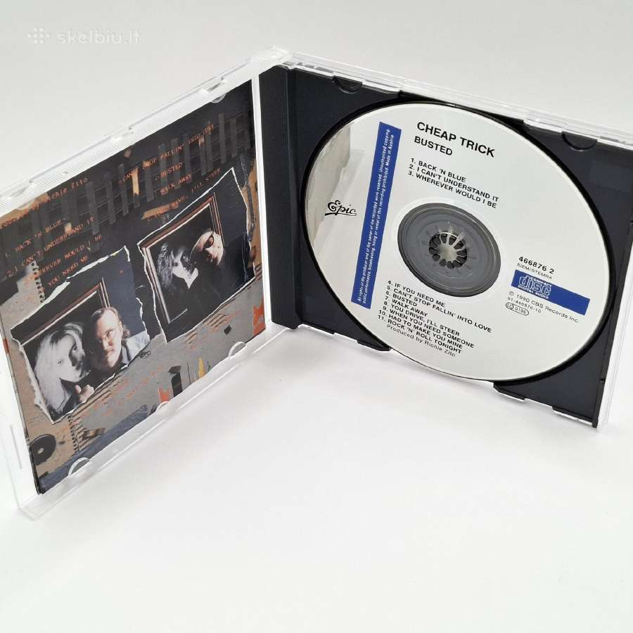Cheap Trick - Busted (CD, Albumas) - nuotraukos Nr. 3