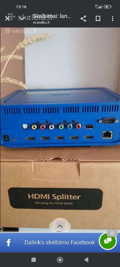 Hdmi spliteris - nuotraukos Nr. 5