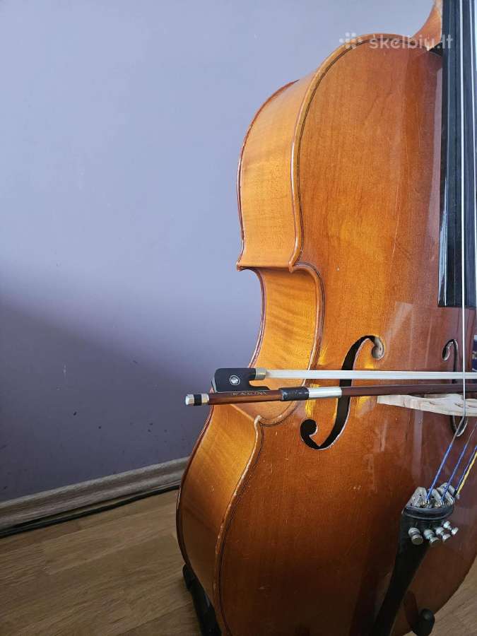 Parduodama 2/4 dydžio violončelė su dėklu - nuotraukos Nr. 6